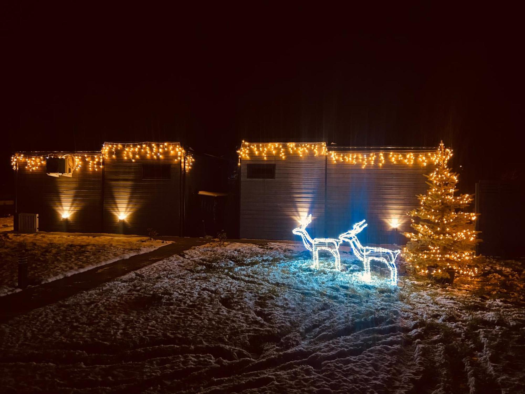 Jej I Jego - Eleganckie Domki Z Balia Na Wylacznosc Niewiesze Exterior foto